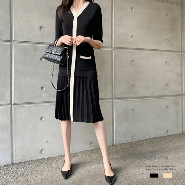 霸氣名媛修身洋裝