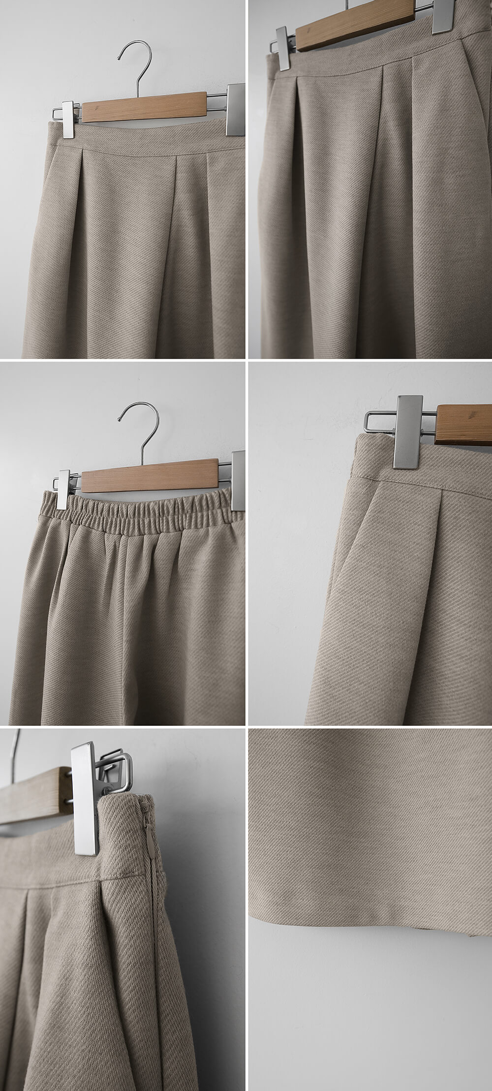 知性氣質純淨舒適寬褲