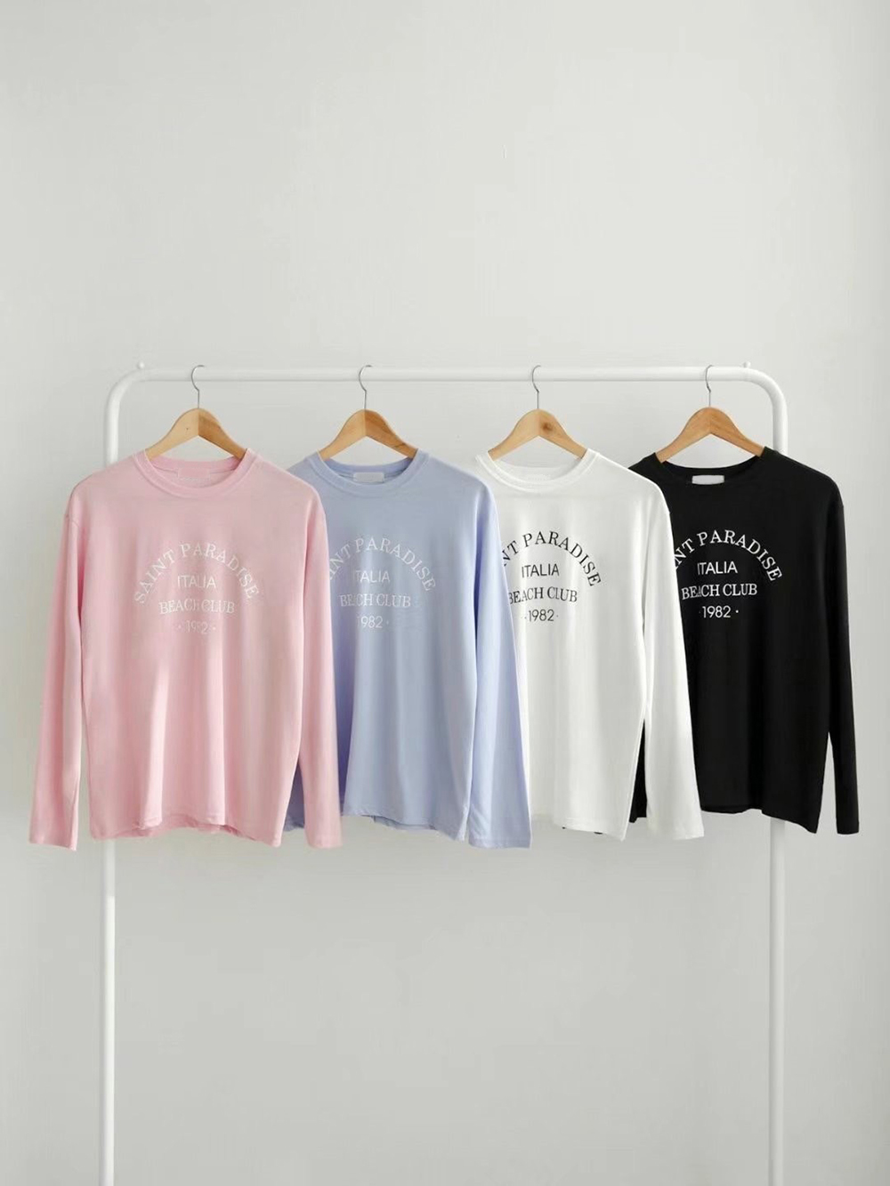 基本款字母印花棉TEE