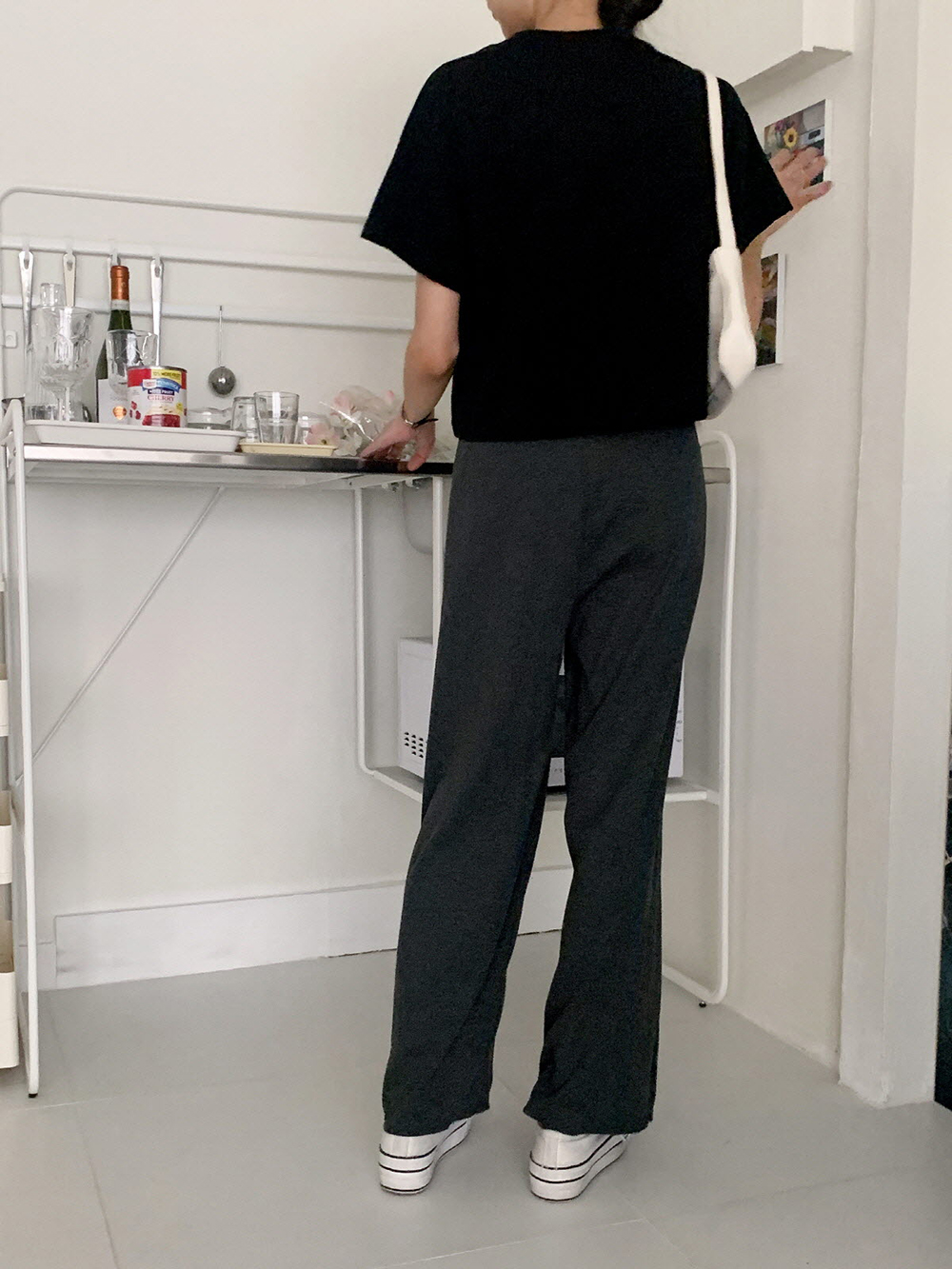 舒適日常直筒長褲