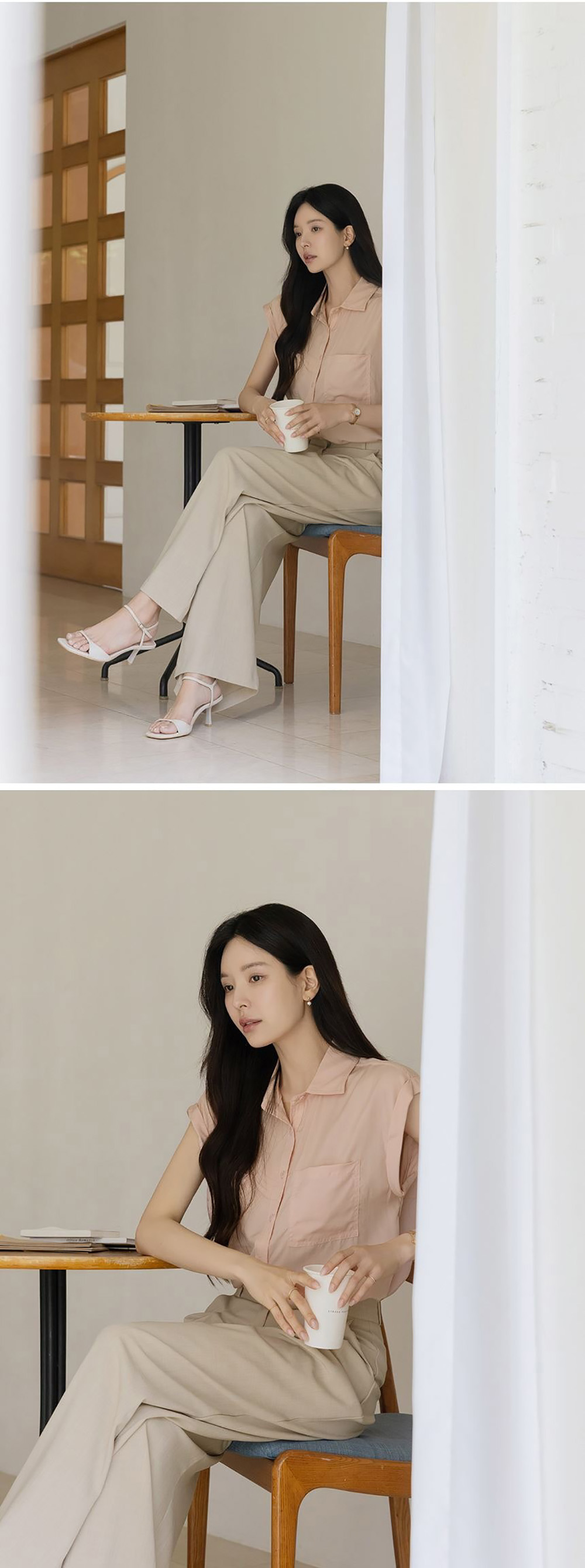 簡約質感天絲襯衫