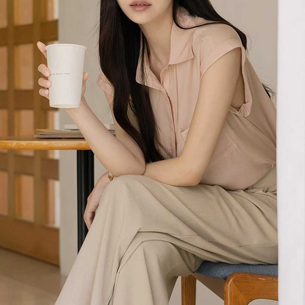 簡約質感天絲襯衫