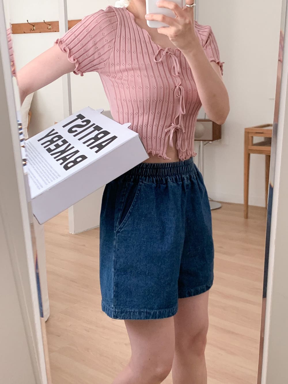 休閒純色百搭款短褲