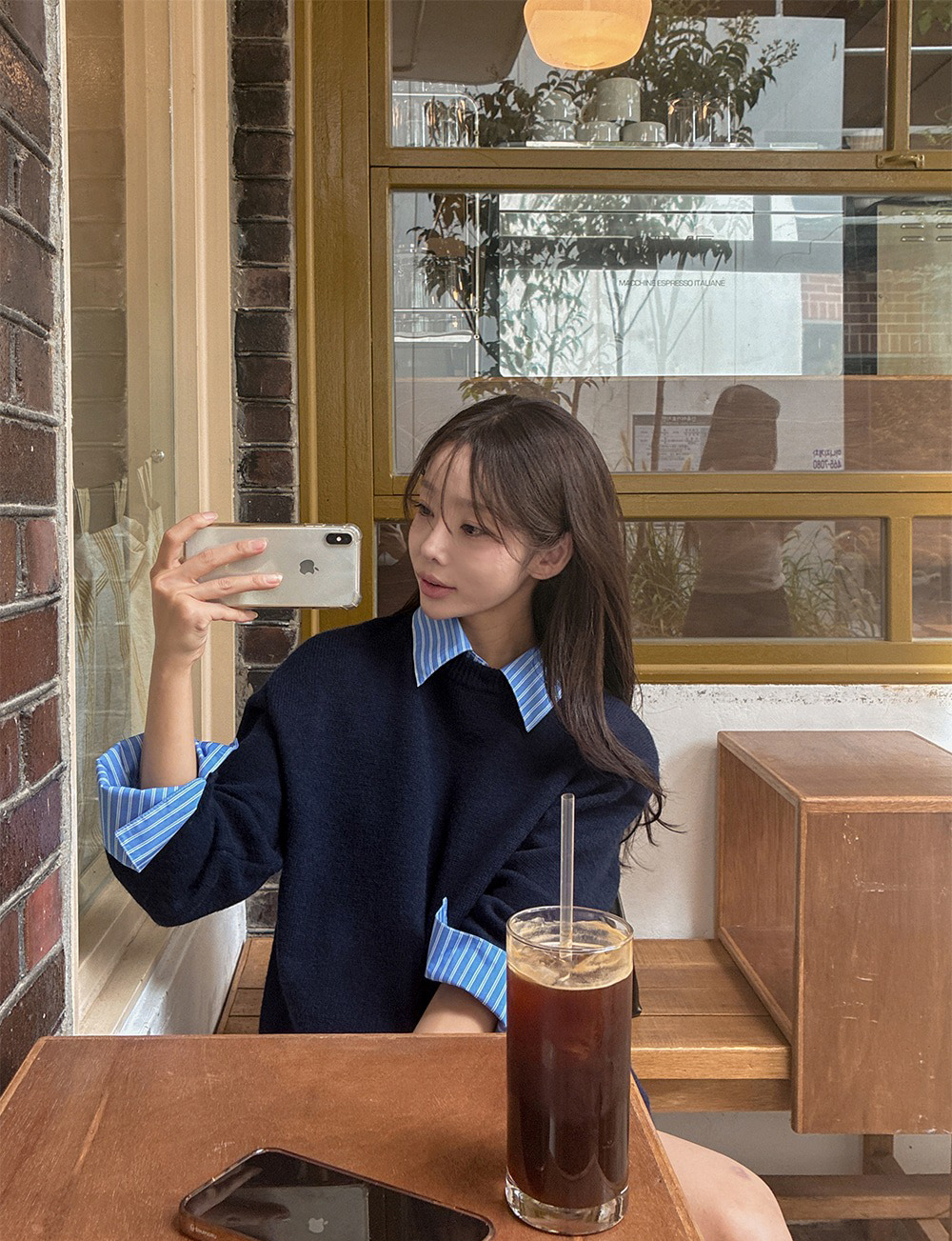 假兩件針織短裙套裝