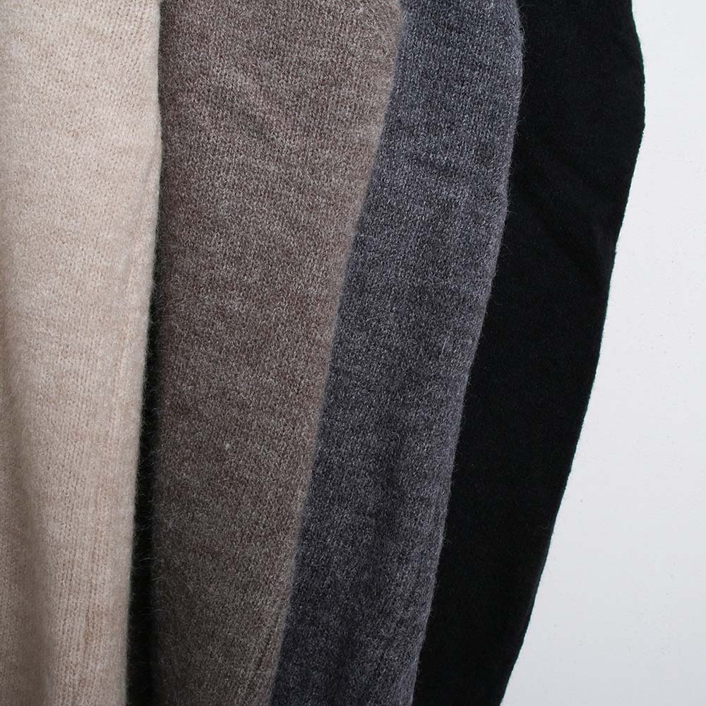 V領排釦針織背心