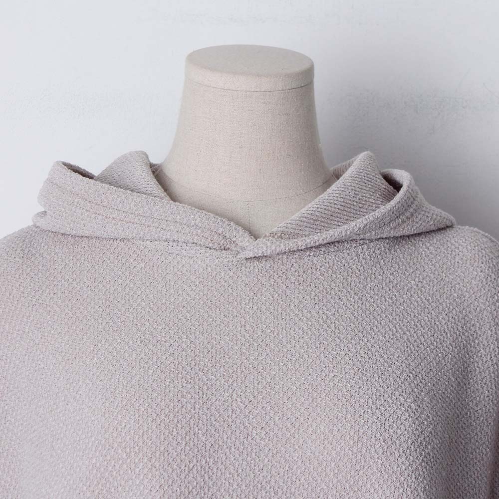 側開衩連帽針織背心