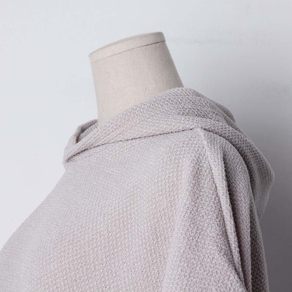 側開衩連帽針織背心