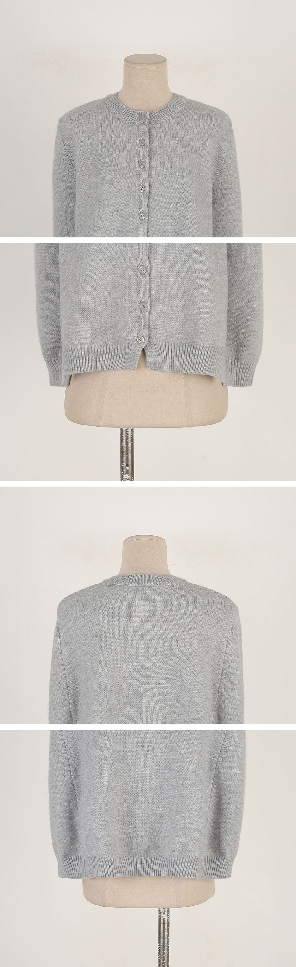 排釦圓領針織披肩外套,KOREA,347075,排釦圓領針織披肩外套,領500,999免運