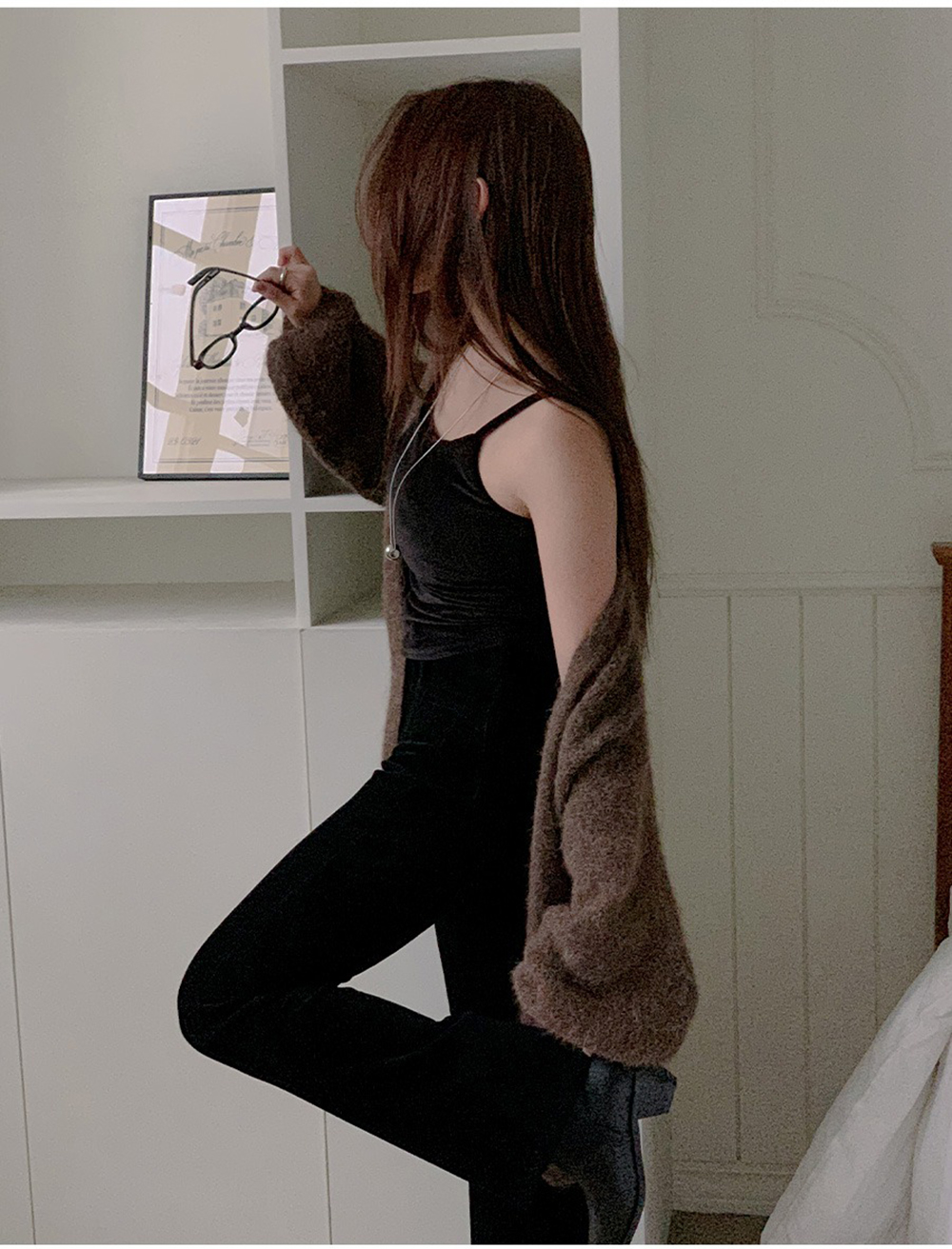 天鵝絨襯墊式小可愛,KOREA,347113,天鵝絨襯墊式小可愛,領500,999免運