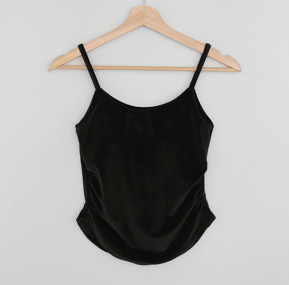 天鵝絨襯墊式小可愛,KOREA,347113,天鵝絨襯墊式小可愛,領500,999免運