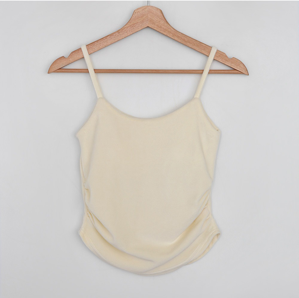 天鵝絨襯墊式小可愛,KOREA,347113,天鵝絨襯墊式小可愛,領500,999免運