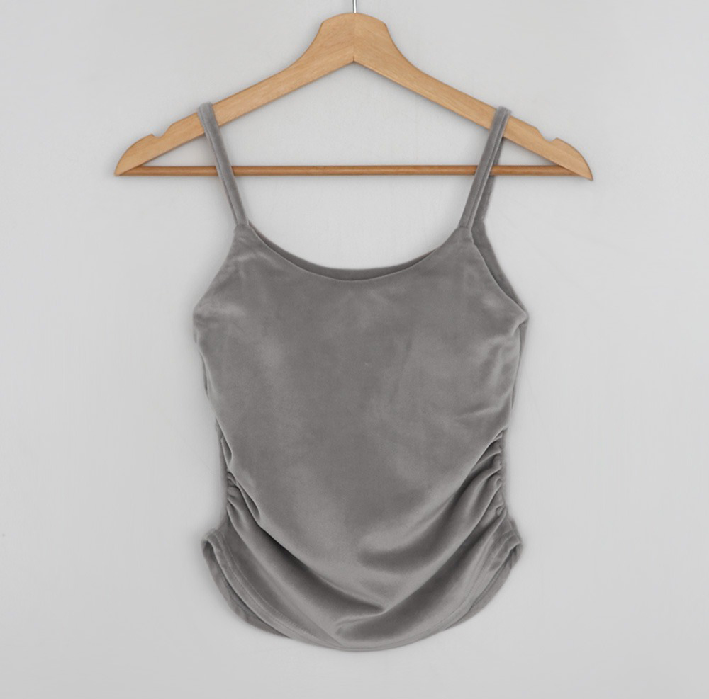 天鵝絨襯墊式小可愛,KOREA,347113,天鵝絨襯墊式小可愛,領500,999免運