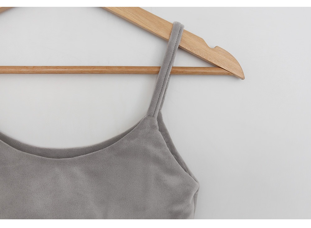 天鵝絨襯墊式小可愛,KOREA,347113,天鵝絨襯墊式小可愛,領500,999免運