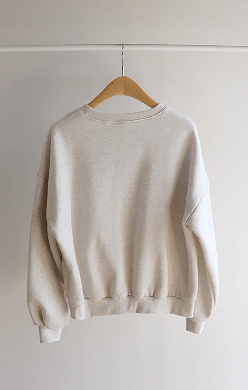 粗花呢字母內刷毛上衣,KOREA,347330,粗花呢字母內刷毛上衣,領500,999免運