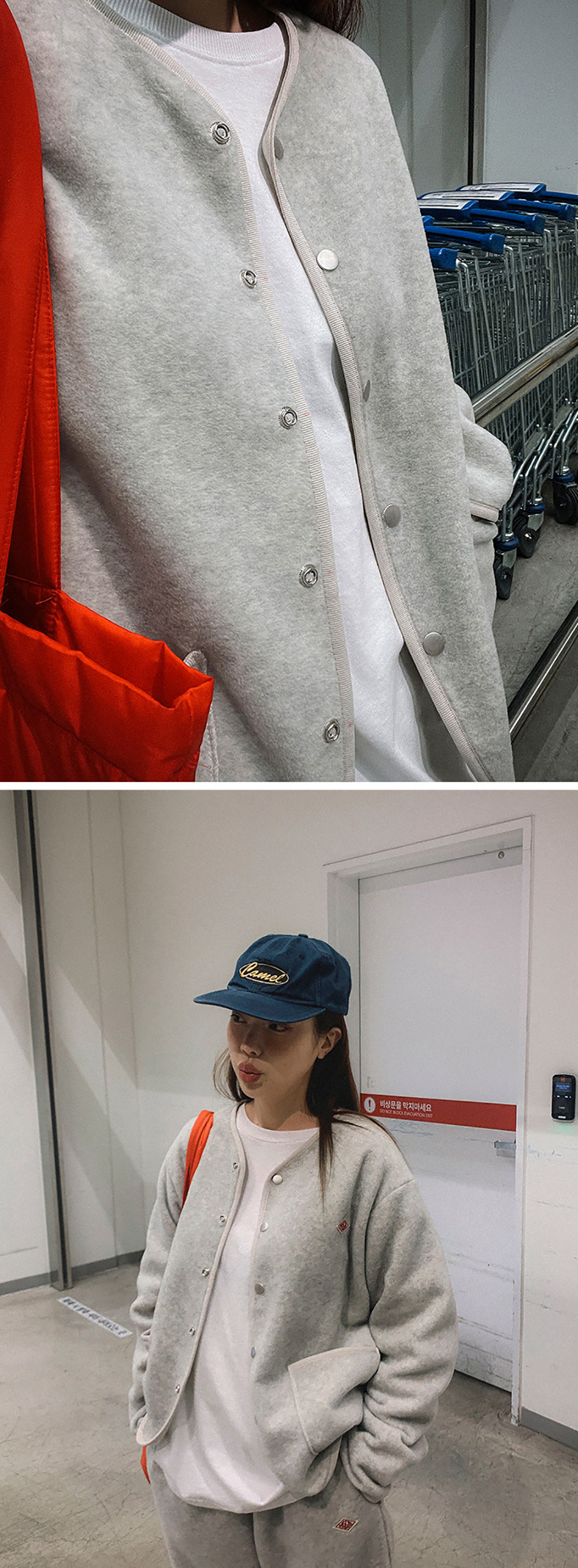 休閒日常內刷毛外套,KOREA,350442,休閒日常內刷毛外套,領500,999免運