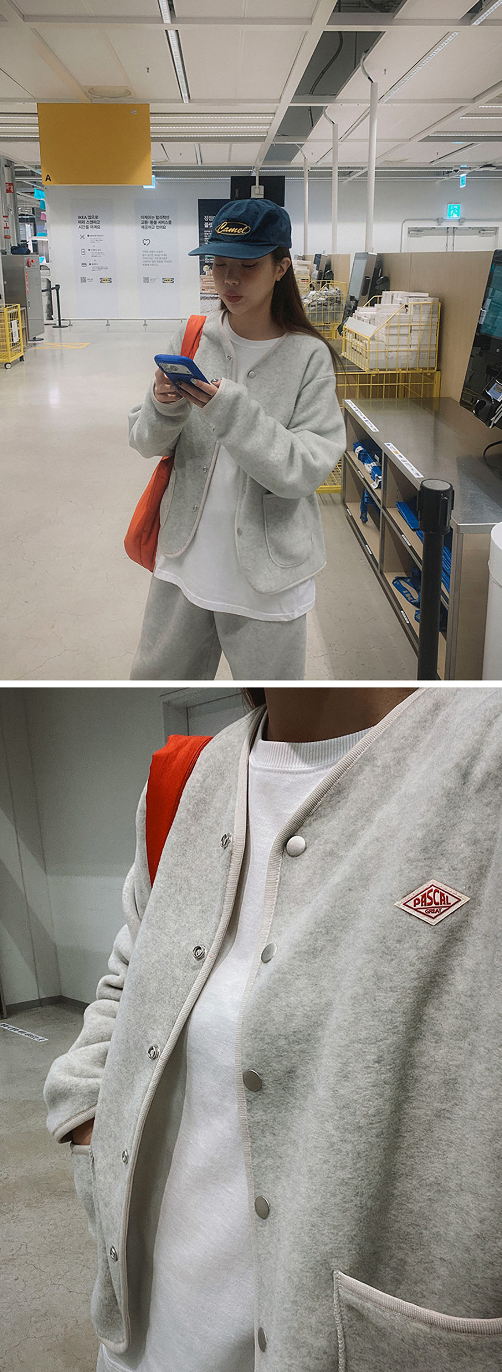 休閒日常內刷毛外套,KOREA,350442,休閒日常內刷毛外套,領500,999免運