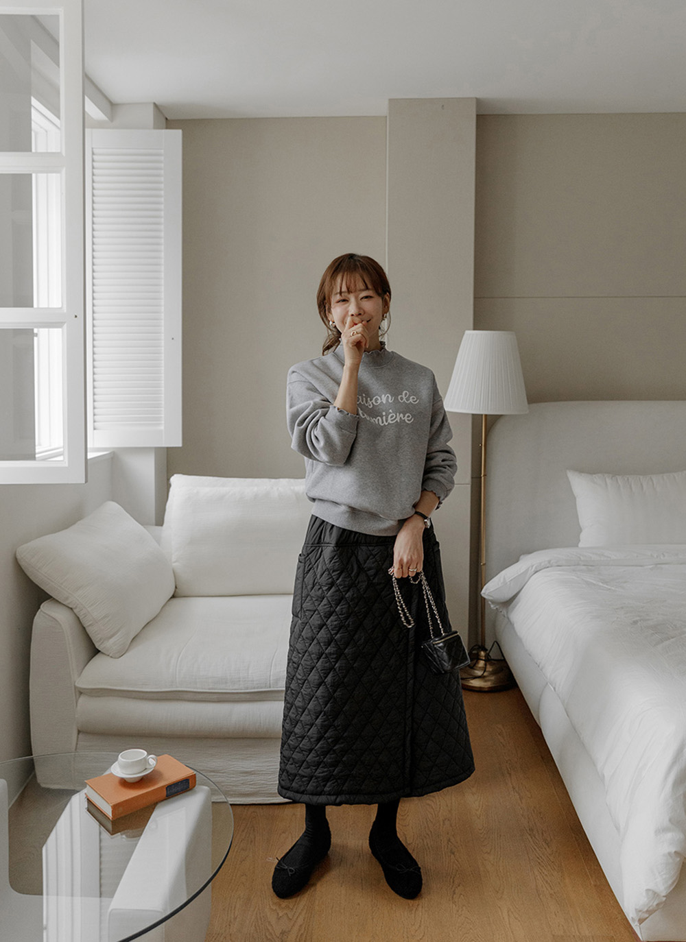 字母印花內刷毛上衣,KOREA,350022,字母印花內刷毛上衣,領500,999免運