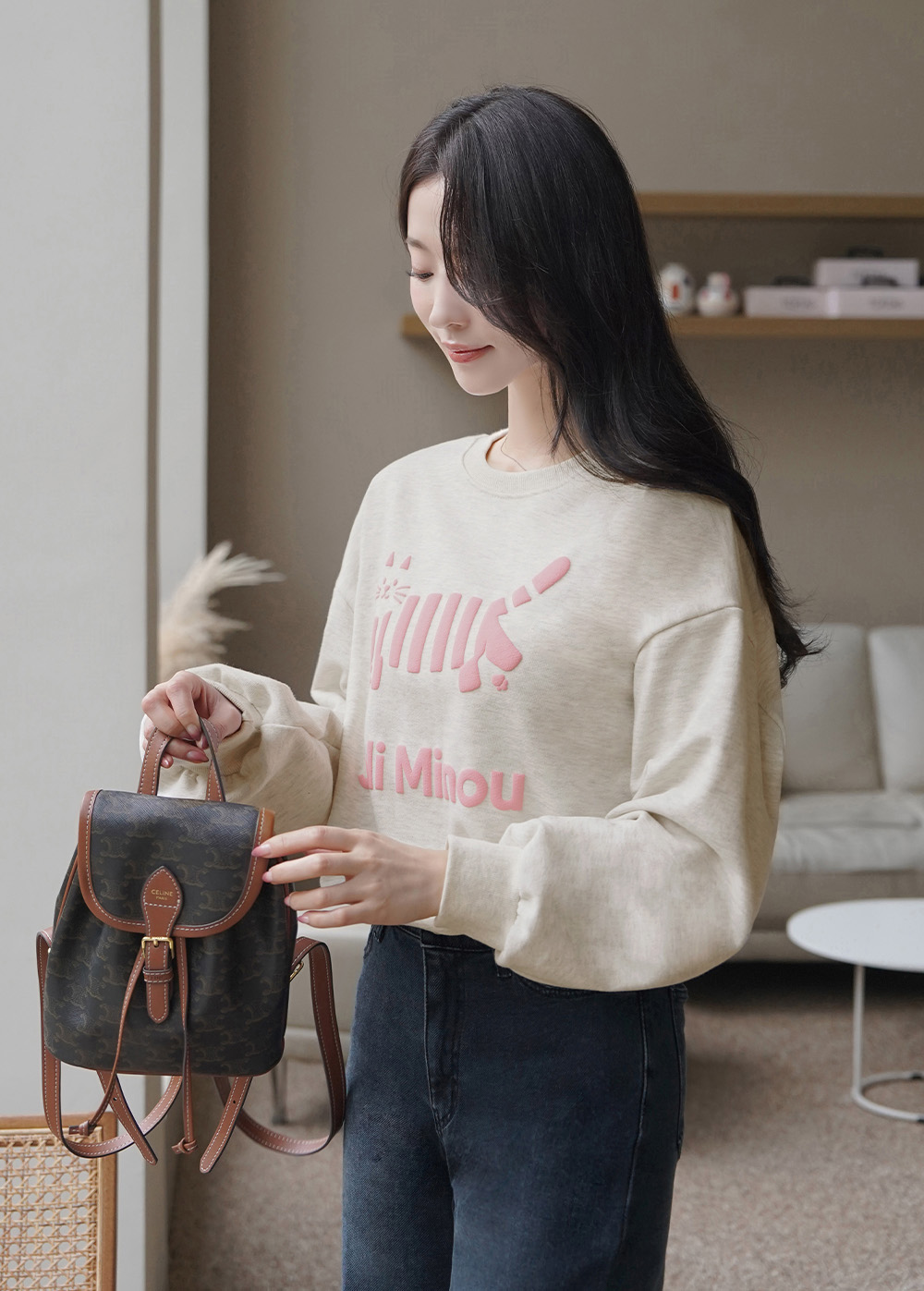 可愛立體貓咪圖案上衣,KOREA,350072,可愛立體貓咪圖案上衣,領500,999免運