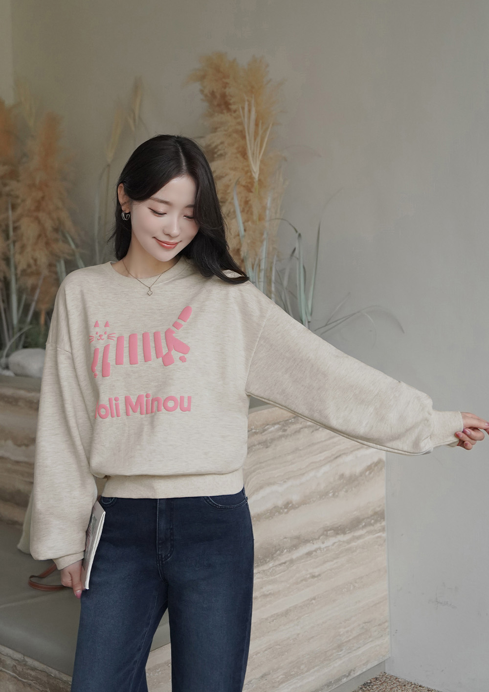 可愛立體貓咪圖案上衣,KOREA,350072,可愛立體貓咪圖案上衣,領500,999免運