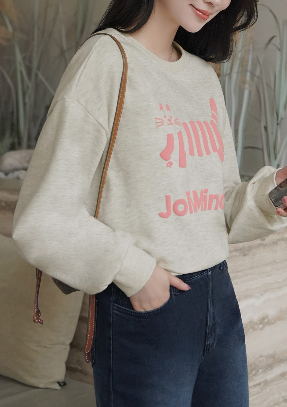 可愛立體貓咪圖案上衣,KOREA,350072,可愛立體貓咪圖案上衣,領500,999免運