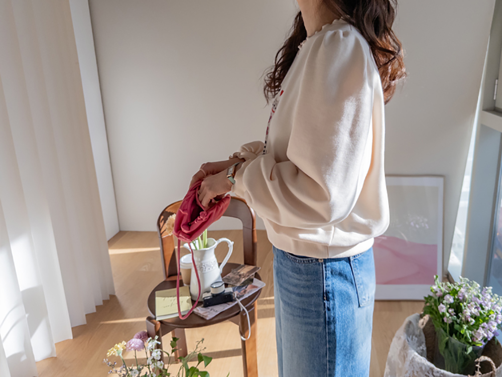 貓咪印花內刷毛上衣,KOREA,350388,貓咪印花內刷毛上衣,領500,999免運