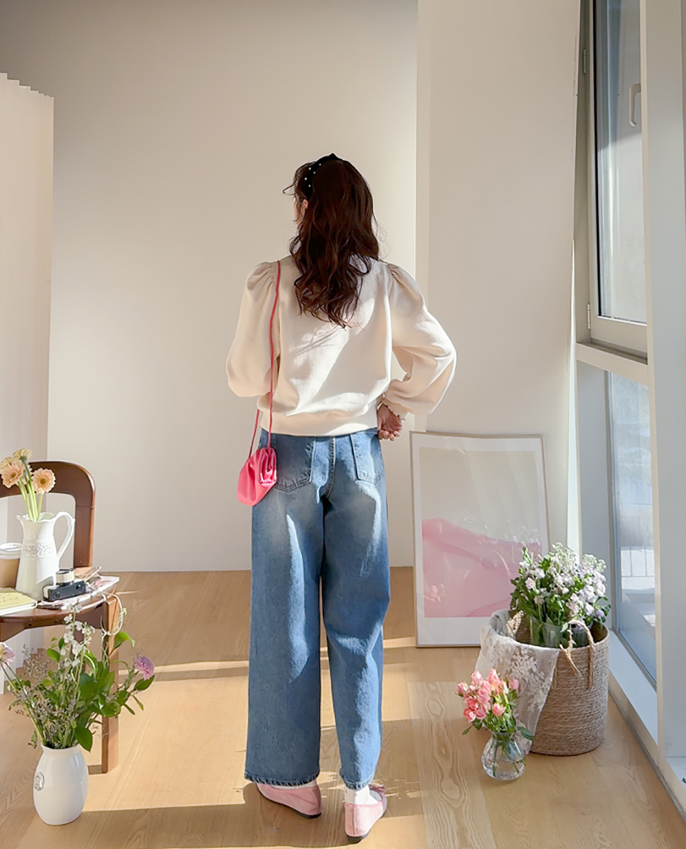 貓咪印花內刷毛上衣,KOREA,350388,貓咪印花內刷毛上衣,領500,999免運