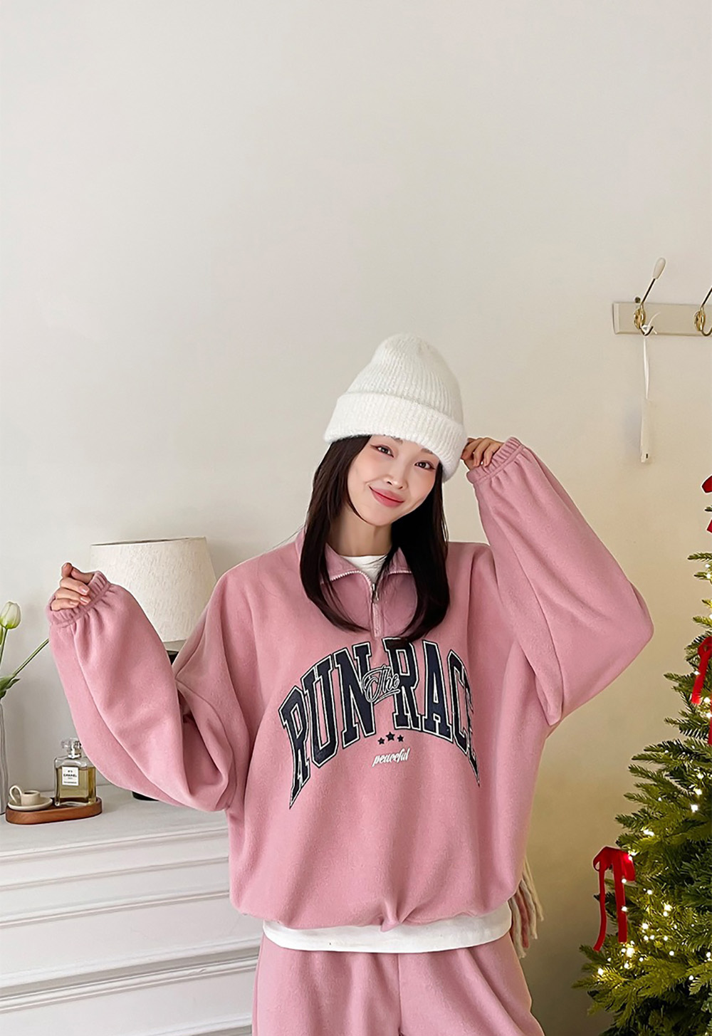 休閒內刷毛長褲套裝,KOREA,347135,休閒內刷毛長褲套裝,999免運,周新品優惠