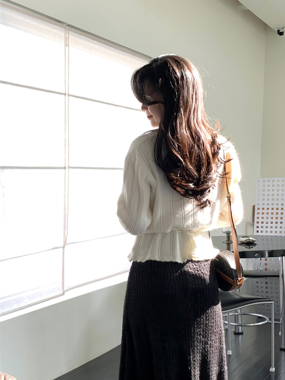 鬆緊腰立體織紋長裙,KOREA,350363,鬆緊腰立體織紋長裙,周新品優惠,NEWARRIVAL