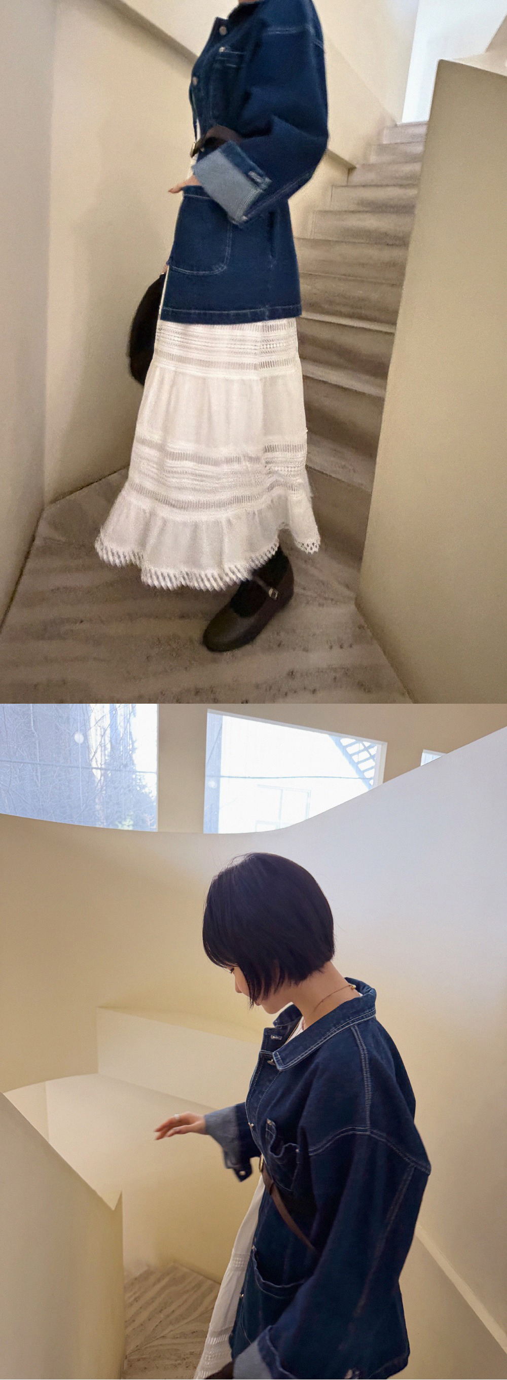 經典寬鬆牛仔夾克外套,KOREA,354627,經典寬鬆牛仔夾克外套,領500,999免運