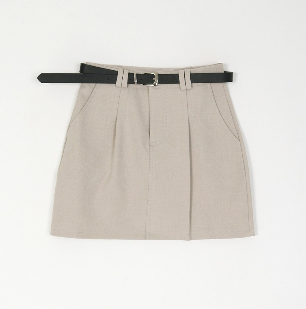 氣質百搭西裝感短裙,KOREA,354719,氣質百搭西裝感短裙,領500,999免運