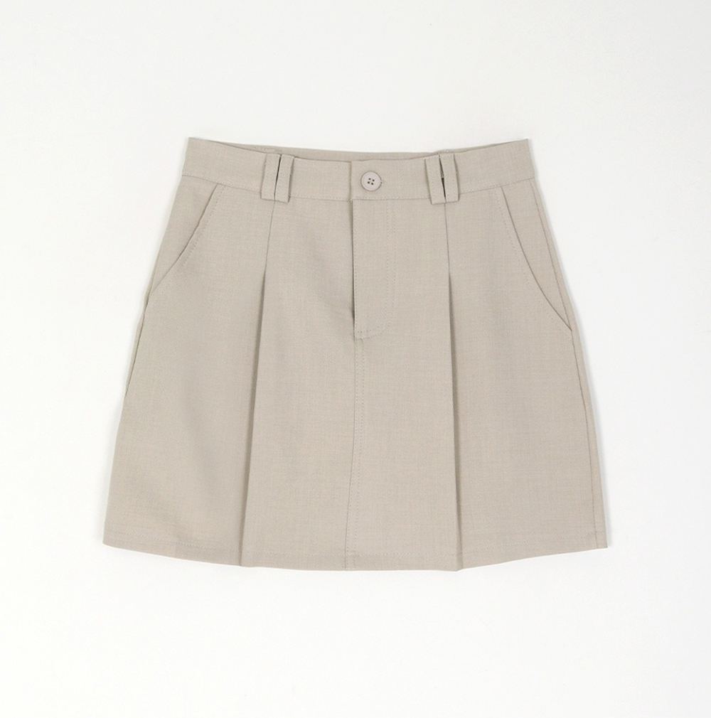 氣質百搭西裝感短裙,KOREA,354719,氣質百搭西裝感短裙,領500,999免運