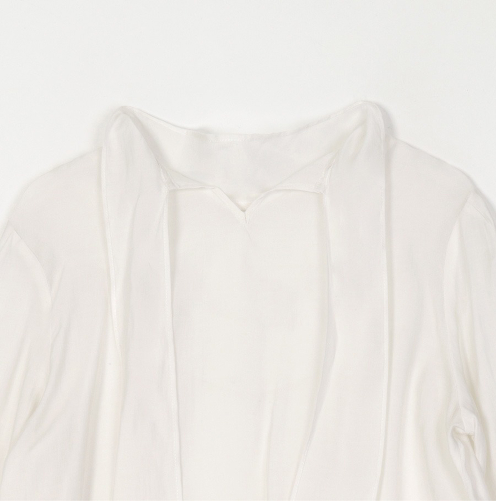 優雅立領綁帶襯衫,KOREA,354724,優雅立領綁帶襯衫,領500,999免運