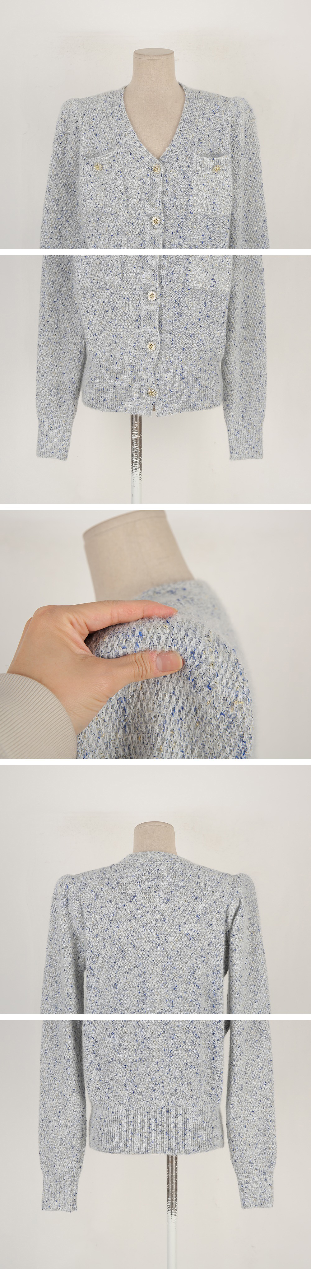 輕奢氣質針織開襟上衣,KOREA,354162,輕奢氣質針織開襟上衣,周新品優惠,NEWARRIVAL