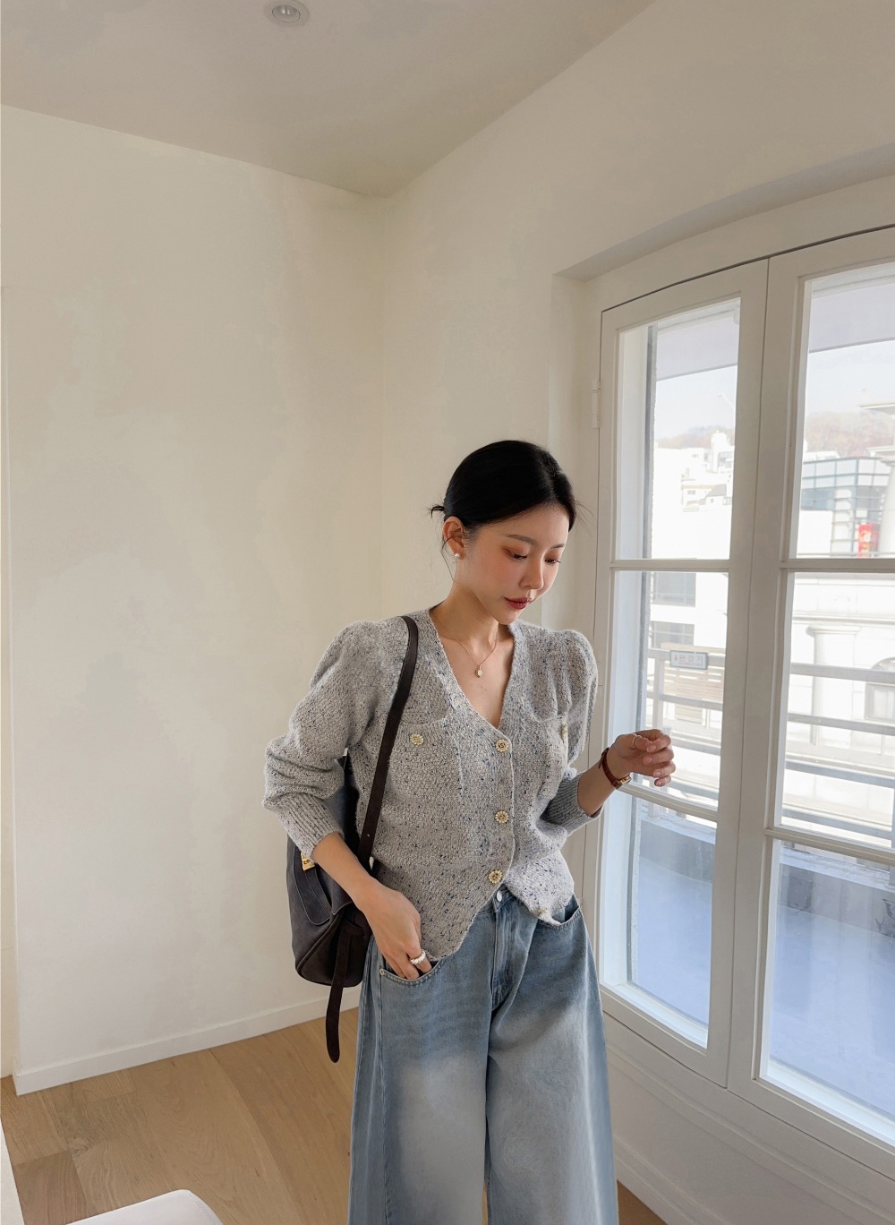 輕奢氣質針織開襟上衣,KOREA,354162,輕奢氣質針織開襟上衣,周新品優惠,NEWARRIVAL