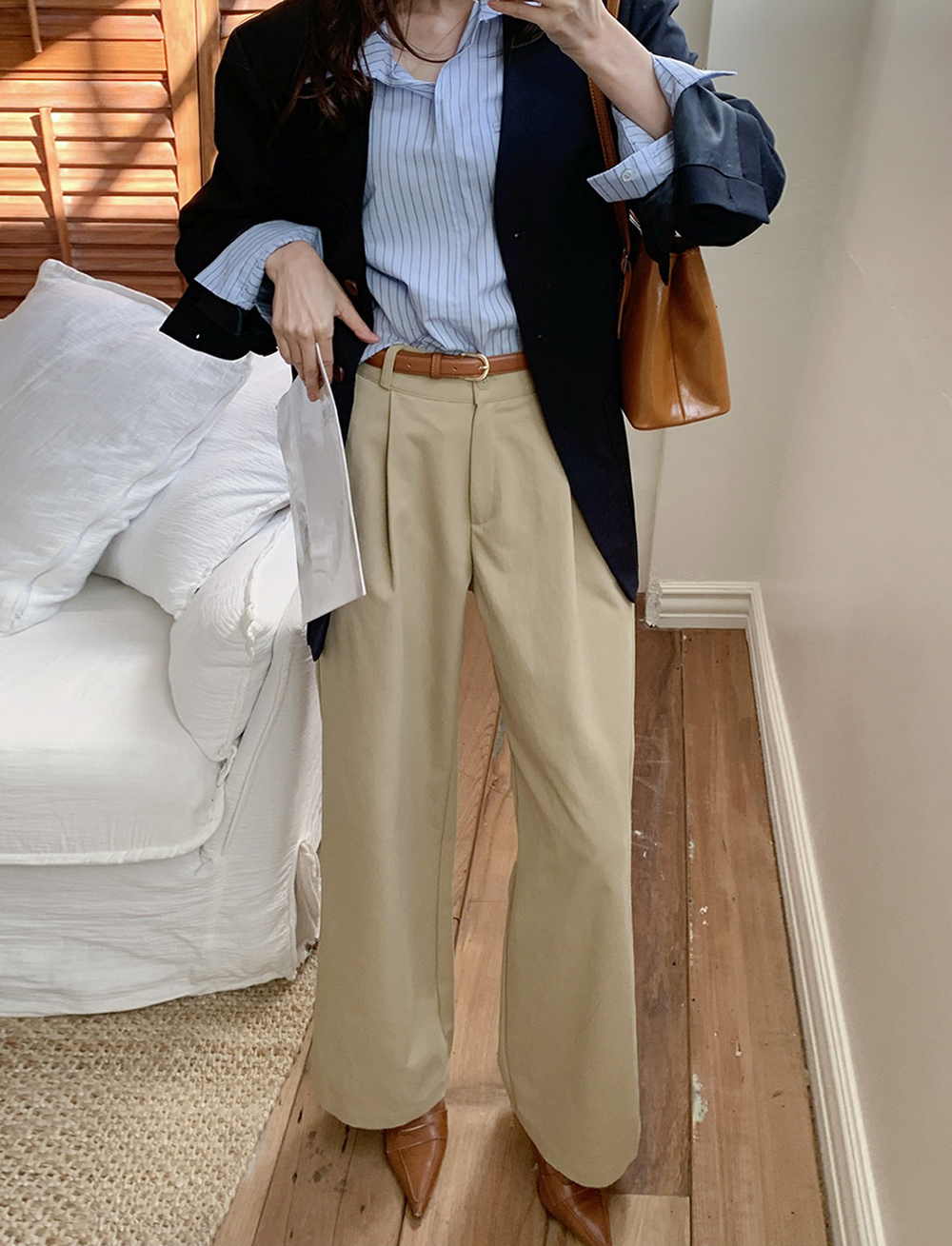 簡約都會感直筒長褲,KOREA,354216,簡約都會感直筒長褲,周新品優惠,NEWARRIVAL