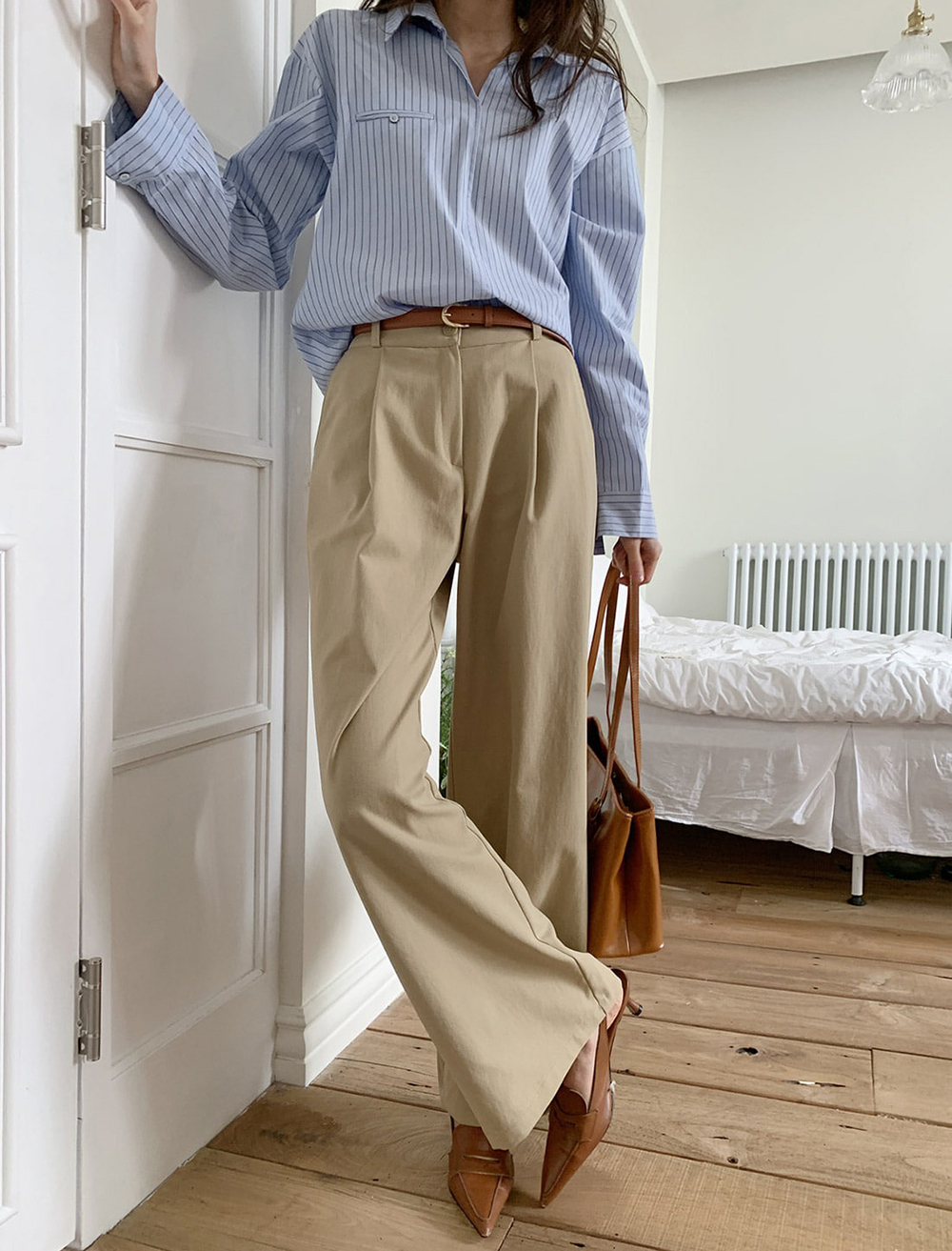 簡約都會感直筒長褲,KOREA,354216,簡約都會感直筒長褲,周新品優惠,NEWARRIVAL