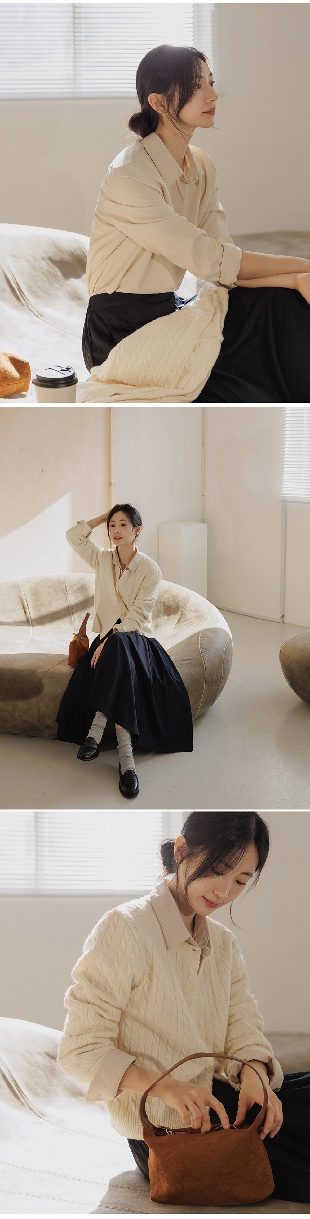 日常百搭微彈款襯衫,KOREA,354450,日常百搭微彈款襯衫,周新品優惠,NEWARRIVAL