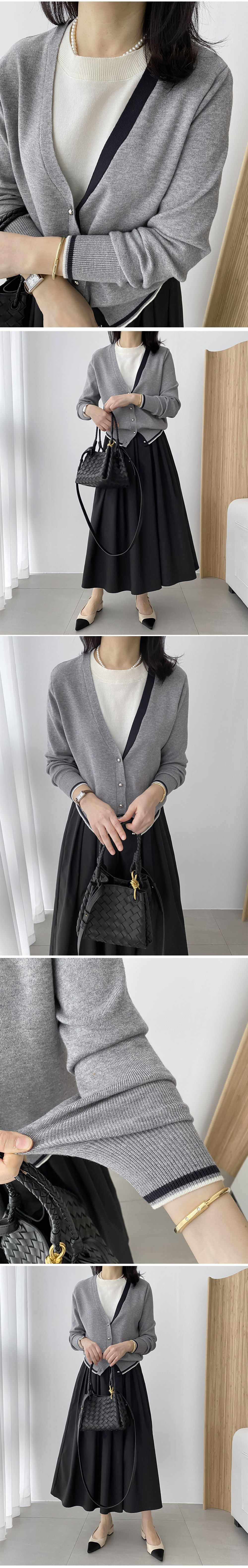 撞色假兩件針織上衣,KOREA,354564,撞色假兩件針織上衣,周新品優惠,NEWARRIVAL