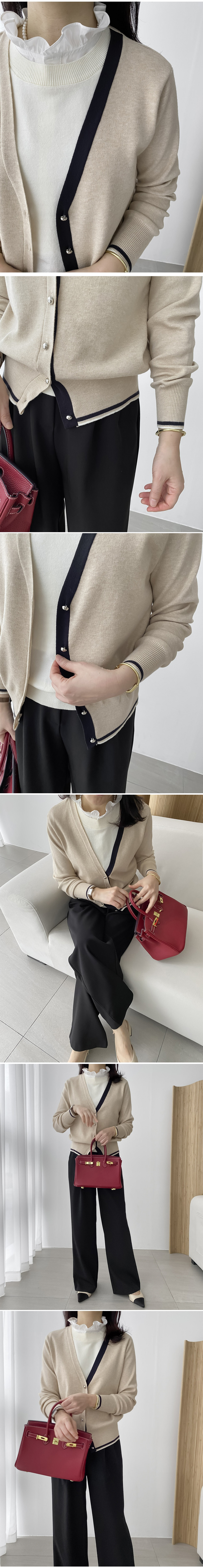 撞色假兩件針織上衣,KOREA,354564,撞色假兩件針織上衣,周新品優惠,NEWARRIVAL