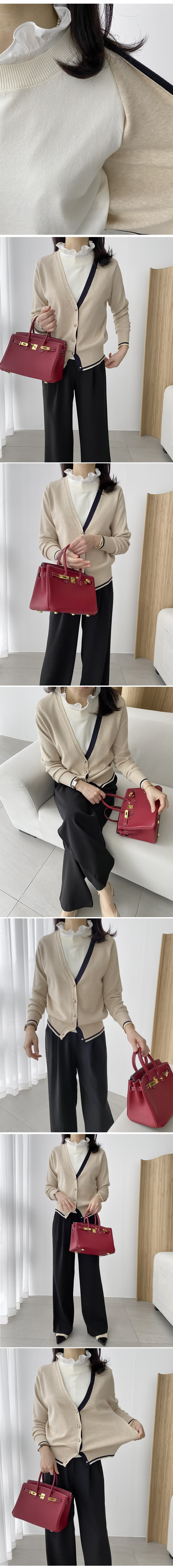 撞色假兩件針織上衣,KOREA,354564,撞色假兩件針織上衣,周新品優惠,NEWARRIVAL