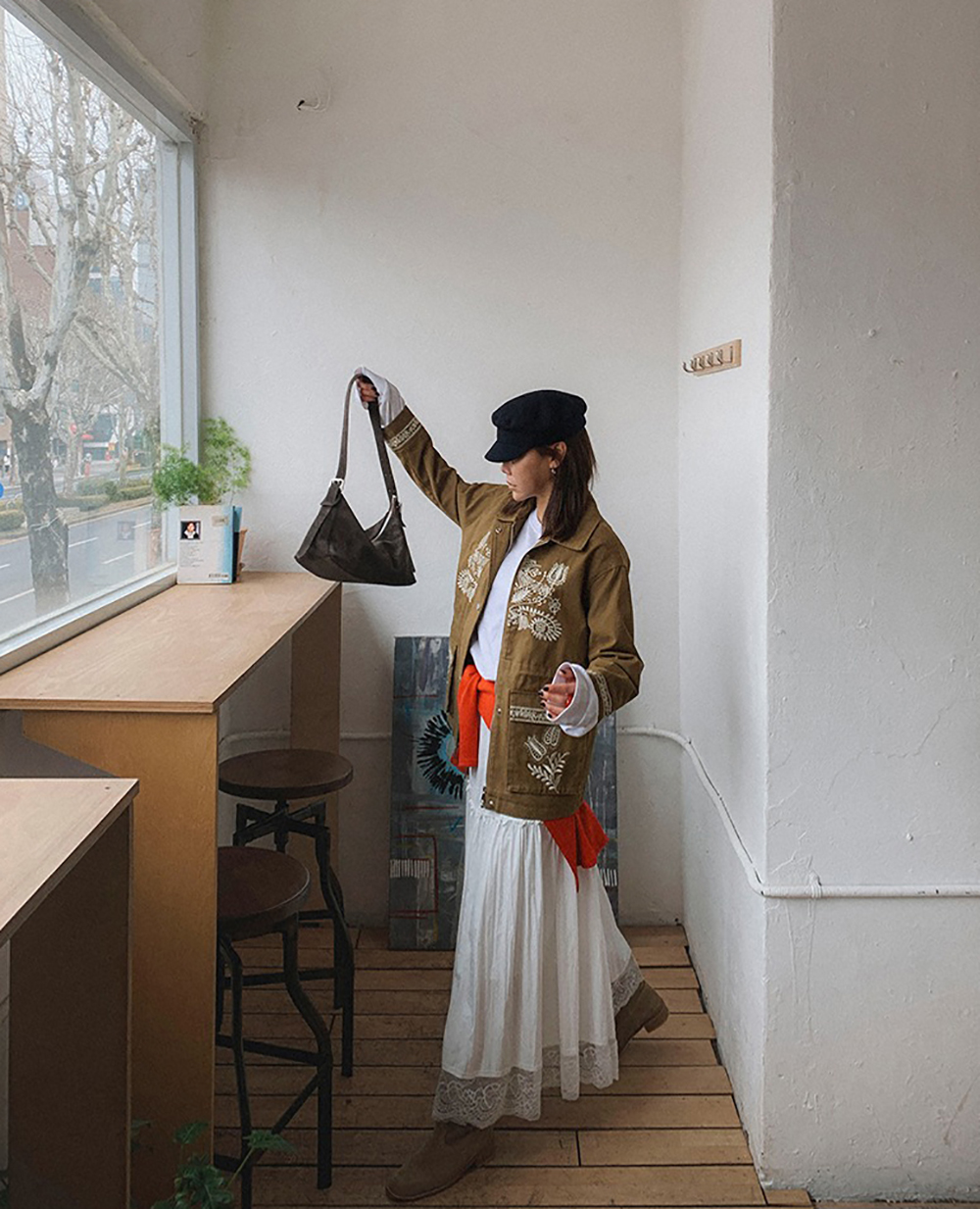 復古蕾絲拼接蛋糕長裙,KOREA,355840,復古蕾絲拼接蛋糕長裙,領500,999免運