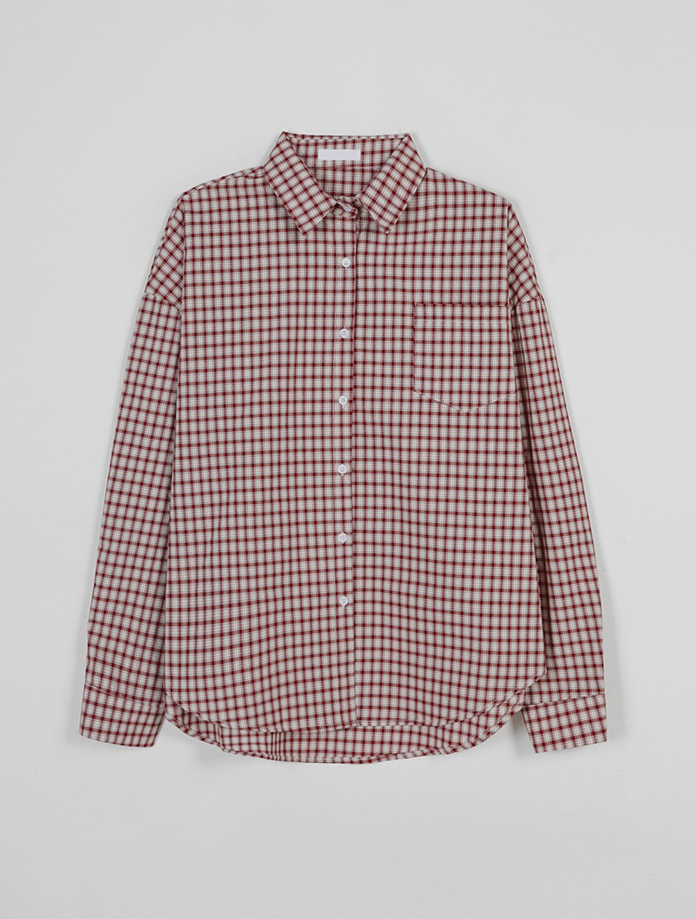 慵懶感小方格寬鬆襯衫,KOREA,355887,慵懶感小方格寬鬆襯衫,周新品優惠,NEWARRIVAL