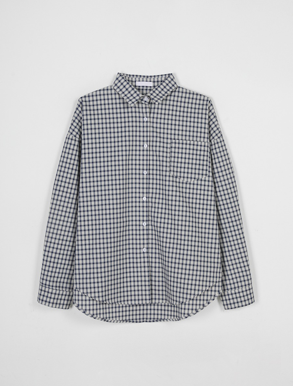 慵懶感小方格寬鬆襯衫,KOREA,355887,慵懶感小方格寬鬆襯衫,周新品優惠,NEWARRIVAL