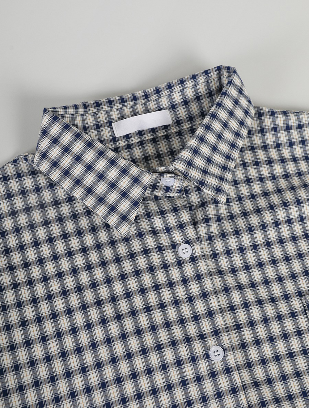 慵懶感小方格寬鬆襯衫,KOREA,355887,慵懶感小方格寬鬆襯衫,周新品優惠,NEWARRIVAL