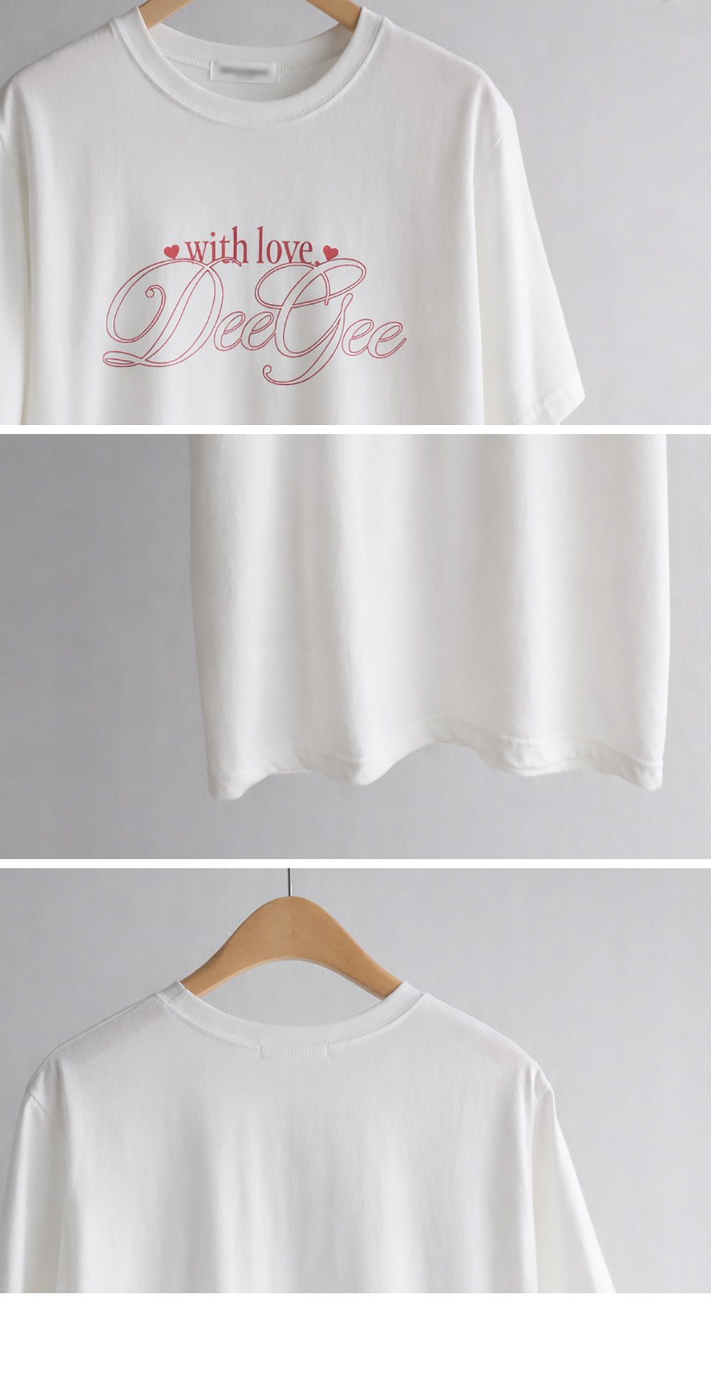 簡約字母設計印花上衣,KOREA,354817,簡約字母設計印花上衣,領500,999免運