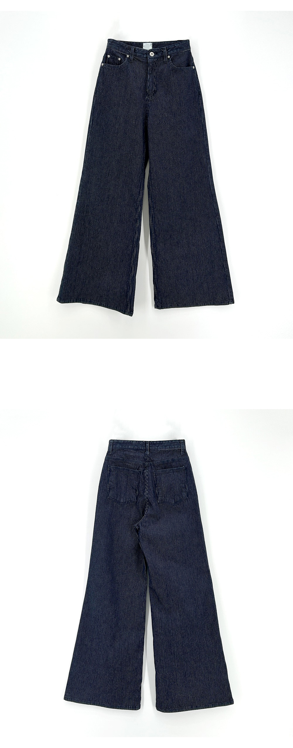 質感細條紋直筒牛仔褲,KOREA,355337,質感細條紋直筒牛仔褲,領500,999免運