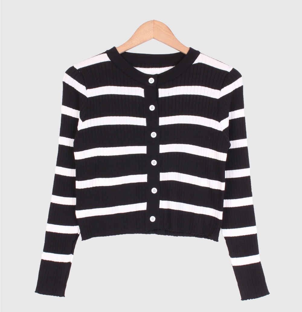 條紋兩件式上衣套裝,KOREA,355742,條紋兩件式上衣套裝,領500,999免運