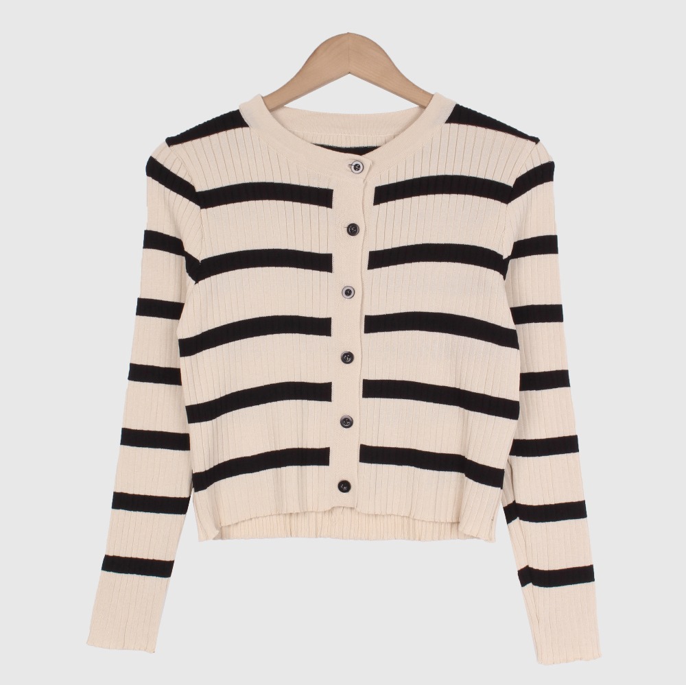 條紋兩件式上衣套裝,KOREA,355742,條紋兩件式上衣套裝,領500,999免運