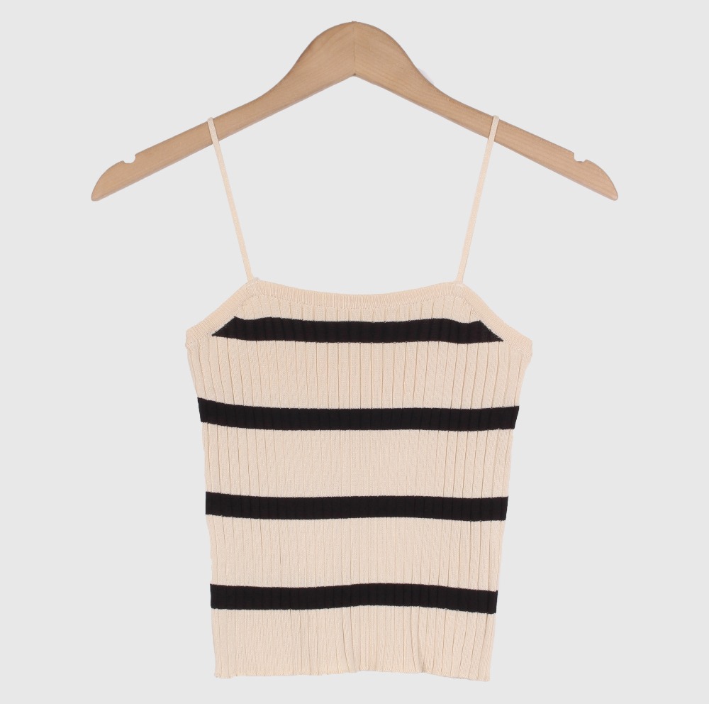 條紋兩件式上衣套裝,KOREA,355742,條紋兩件式上衣套裝,領500,999免運