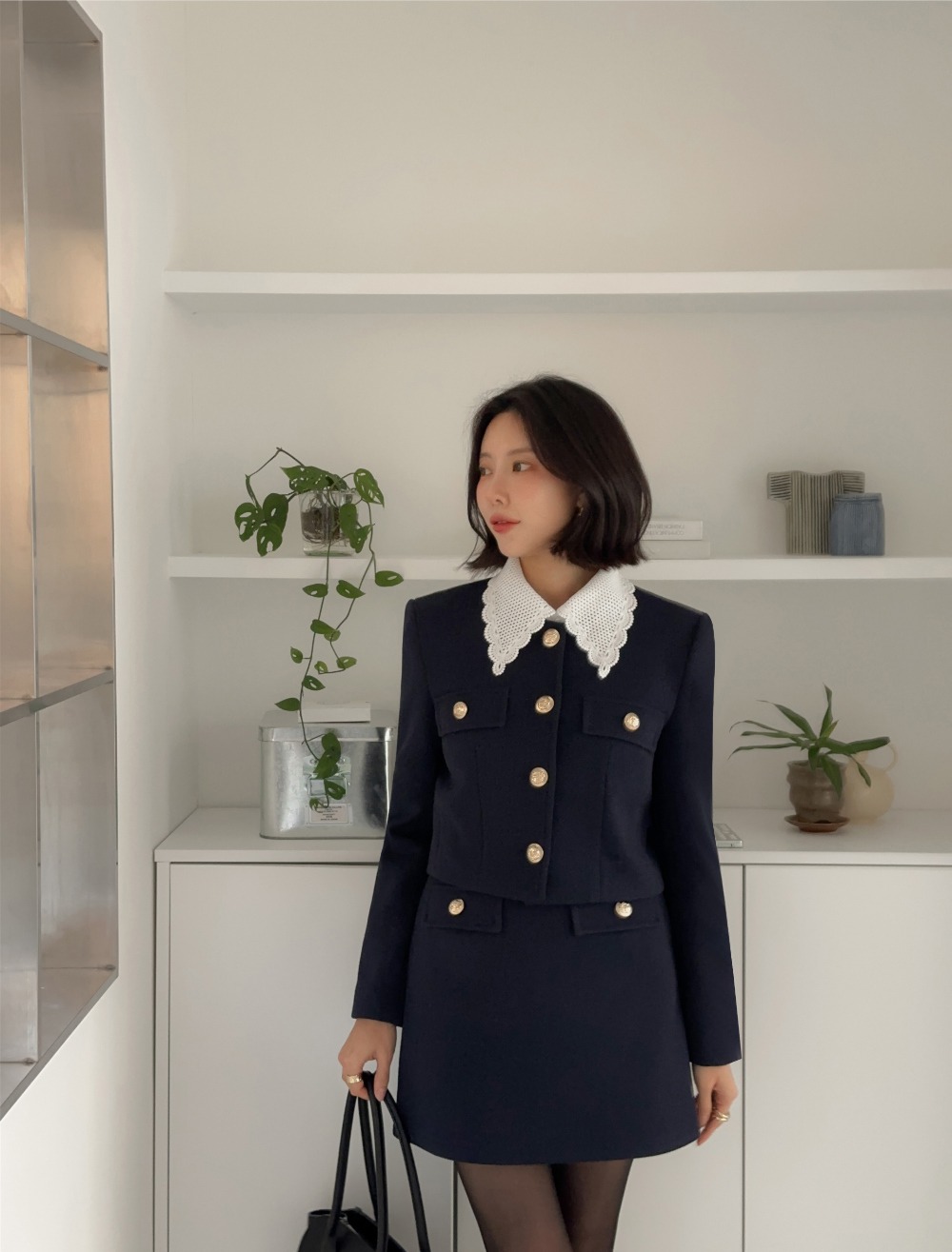 氣質款荷葉邊長袖襯衫,KOREA,355938,氣質款荷葉邊長袖襯衫,領500,999免運